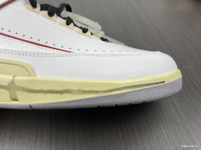 Jordan Retro White Off-White Red SP 2 DJ4375-106 Low 0611